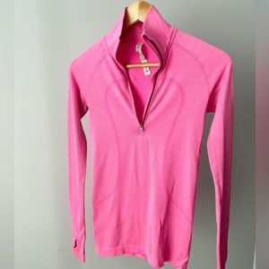 Lululemon Pink Quarter Zip